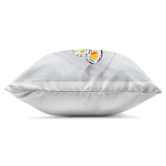 Stupell Industries Delicious Sushi Plate Outdoor Printed Pillow design by Juliet Rose Philips , 18 x 7 x 18 {3}