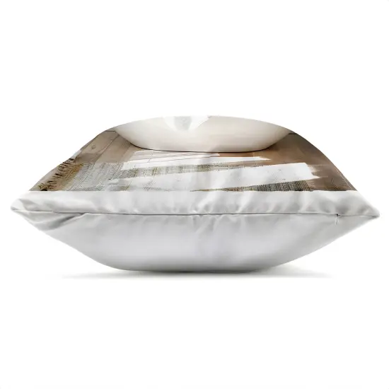 Stupell Industries Bear in Refreshing Spa Bath Outdoor Printed Pillow design by CAD Designs, 18 x 7 x 18 {3}