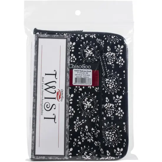 ChiaoGoo TWIST Red Lace Interchangeable 4" Tip Set - Small - US 2-8 (2.75-5mm) {1}