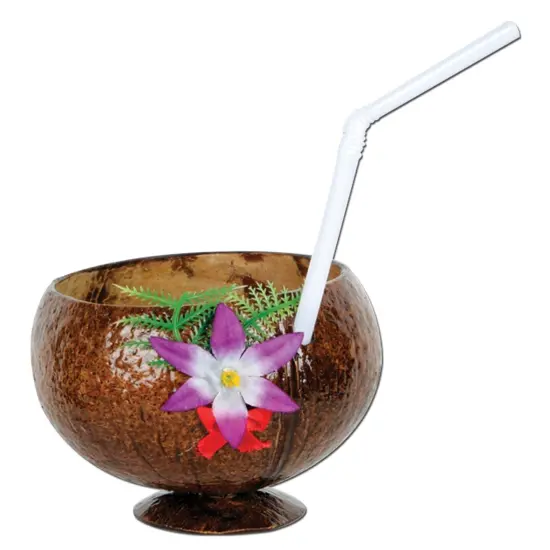 12 Pack Bulk Luau Party Coconut Cup {1}