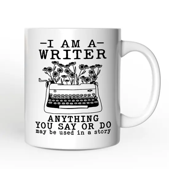 I Am A Writer Mug, Book Lover Gift {4}