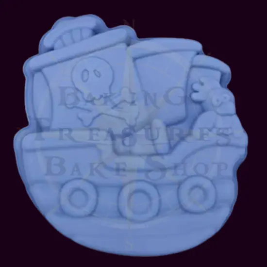 PIRATE SHIP Silicone Mold {2}
