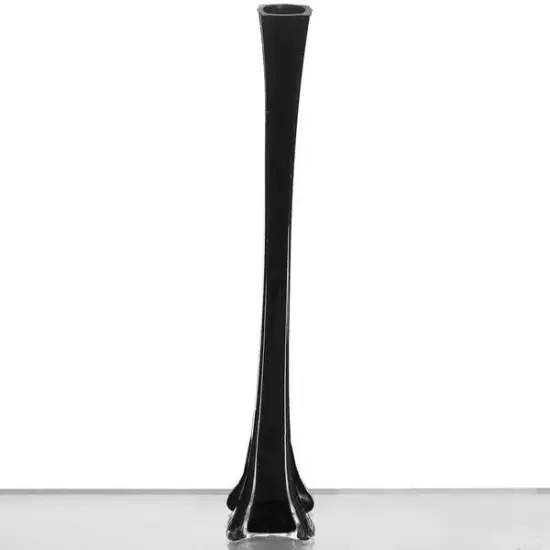 6 BLACK Wedding Eiffel Tower vases 24" tall Centerpieces {1}