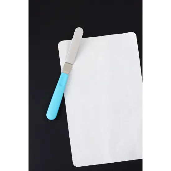 American Crafts Color Pour Stone Resin Tools 2/Pkg-Palette Knife And Silicone Mat {5}