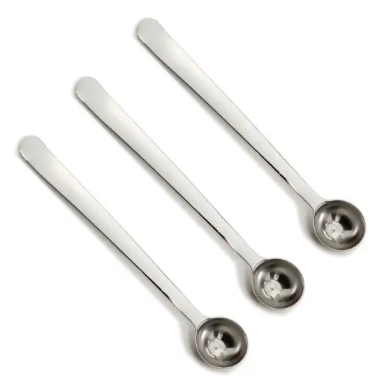 Norpro 7-inch Stainless Steel Olive Serving Spoon / Cherry Scoop with Drain Holes {5}