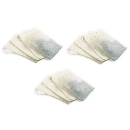 Norpro Reusable Brew Bags 4 pack - Great for Tea Spices Broth Gravy Stew & Soup {6}