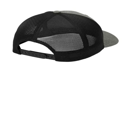 Port Authority&reg; Flexfit Mesh Cap Graphite/ White {5}
