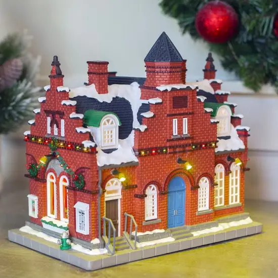 Town Offices 1884 - Lemax Norman Rockwell Series {2}