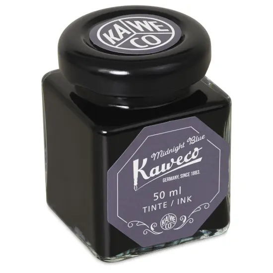 Kaweco Fountain Pen Ink - Midnight Blue, 50 ml, Bottle {1}