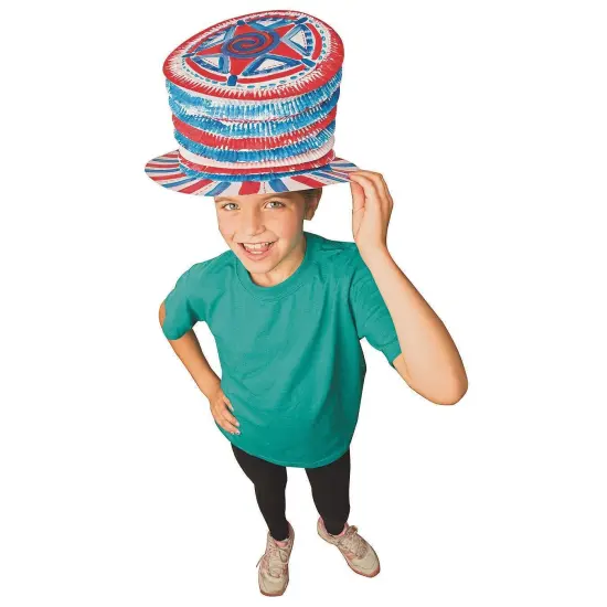 Color-Me&trade; Pop-Up Paper Hat (Pack of 24) {5}