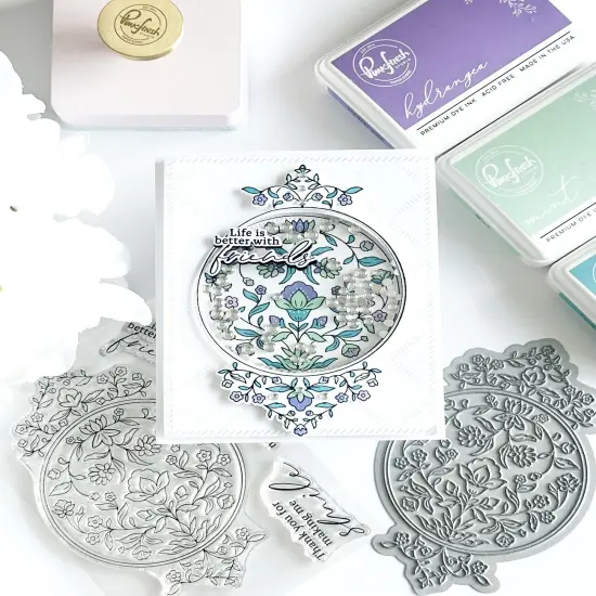 Pinkfresh Studio Die-Garden Tapestry {4}