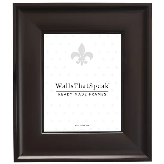 17x23 Picture Frame, Resilience Wide 2.875 Inch Polystyrene Moulding, Wall Display Frame for Art, Posters, or Photos by wallsthatspeak Black {1}