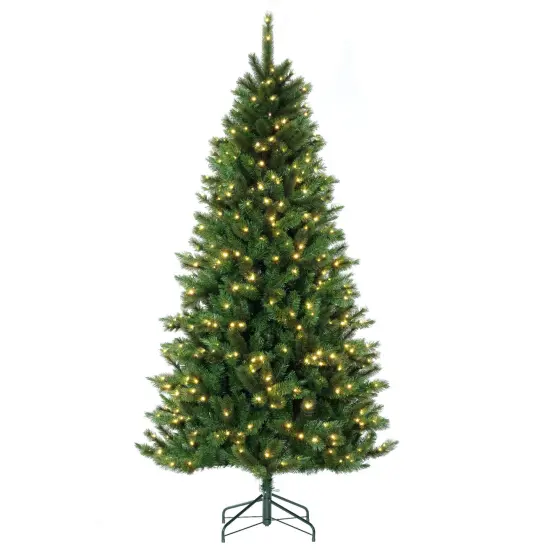 Artificial Christmas Tree - California Pine Color+Clear LED - Holiday Tree {1}