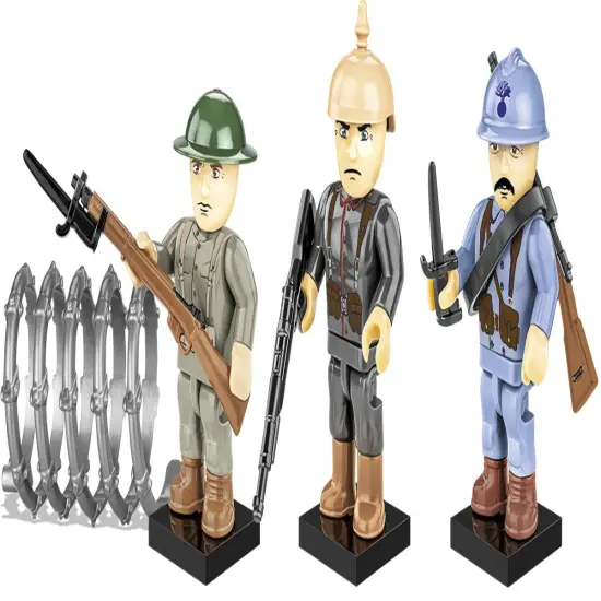 COBI Historical Collection Great War, 3 Figures & Accessories {3}