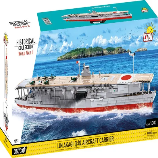 COBI Historical Collection WW II - IJN AKAGI Imperial Japanese Navy Fleet Carrier {1}