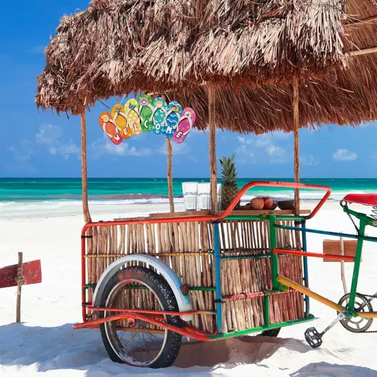 Summer Slippers Hanging Sign Shape Welcome Hello Flip Flop Wooden Door Plaque Rustic Wall Sign Yard Indoor Outdoor Garden Decoration with Rope {4}