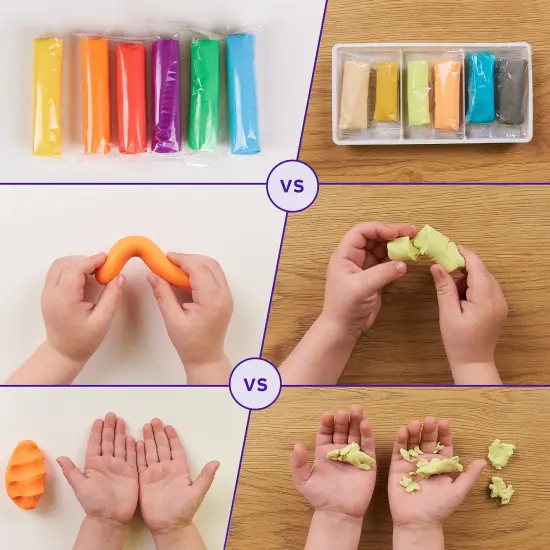 OKTO Color Dough Classpack &ndash; 96 Packs in 8 Colors (School Supplies) {4}