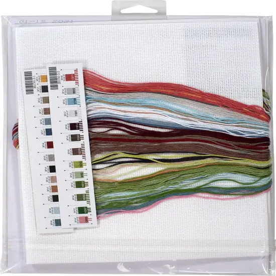 Dimensions Counted Cross Stitch Kit 14"x10"-Birds And Berries {3}