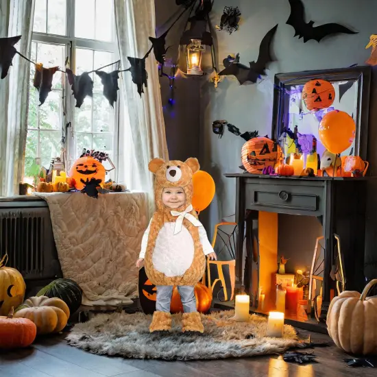 Teddy Bear Toddler Costume {3}