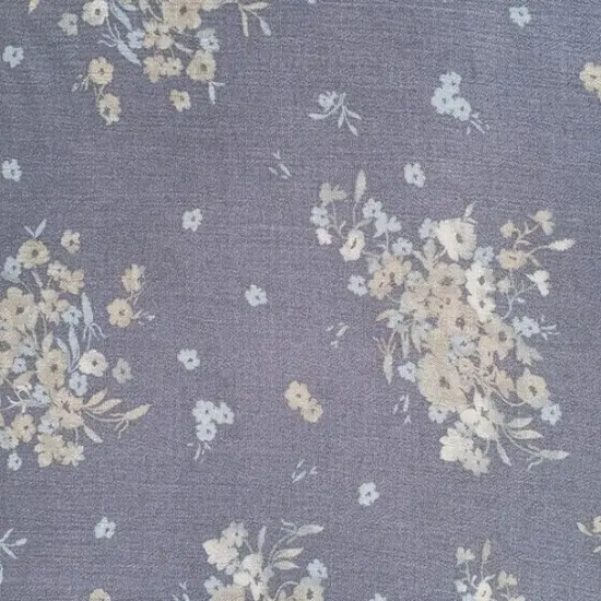 1 Yard Lightweight Warm Gray Rayon Crinkle Fabric for Dresses Skirts Blouses and Apparel 50/52" Width {2}