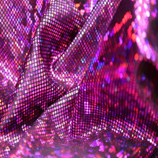 1 Yard Shattered Glass Spandex Fabric for Costumes Dancewear Leggings Activewear Projects (58"/60" )Inches Wide Silver-Lavender {6}