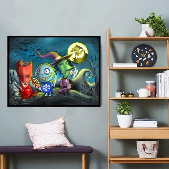 Diamond Art Painting Kits for Adults,DIY 5D Round Full Drill Film Characters Diamond Art {4}