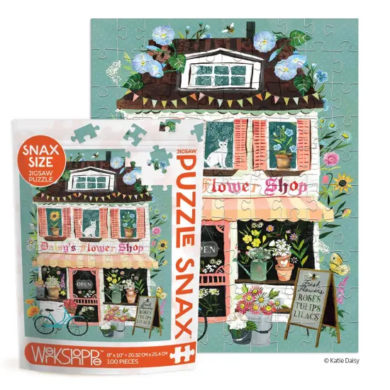 Daisy's Flower Shop 100 Piece Puzzle Snax {1}