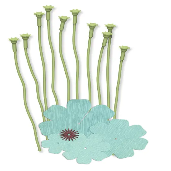 We R Crepe Paper Flowers Kit {1}