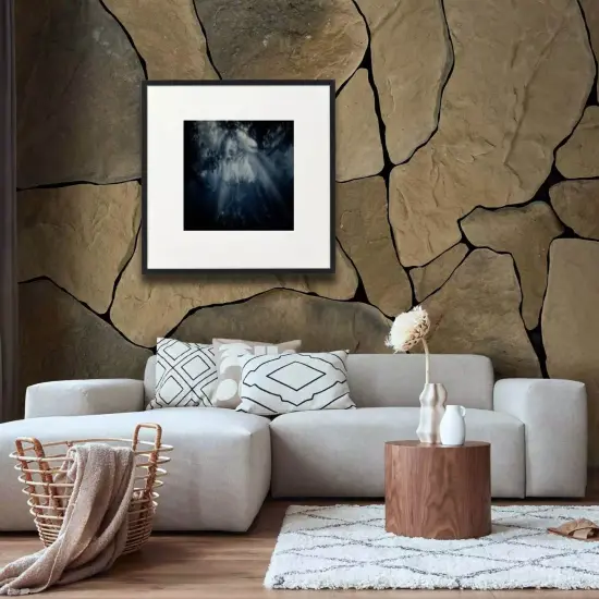 12&frac12;x12&frac12;" Black Aluminum Frame &ndash; No-Nail Hanging, Safe Front Protection, Multiple Sizes! {4}