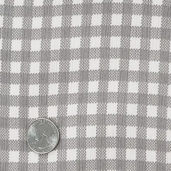 1 Yard Cement Rayon Crinkle Fabric &ndash; 50/52&rdquo; Wide Lightweight Material {2}