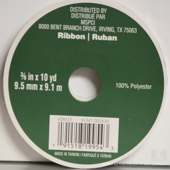 Celebrate It Christmas Red/Black Plaid Ribbon {3}