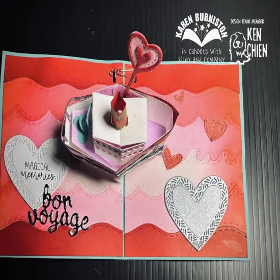 Karen Burniston Clear Stamps 3"x4"-Cruise Greetings {3}