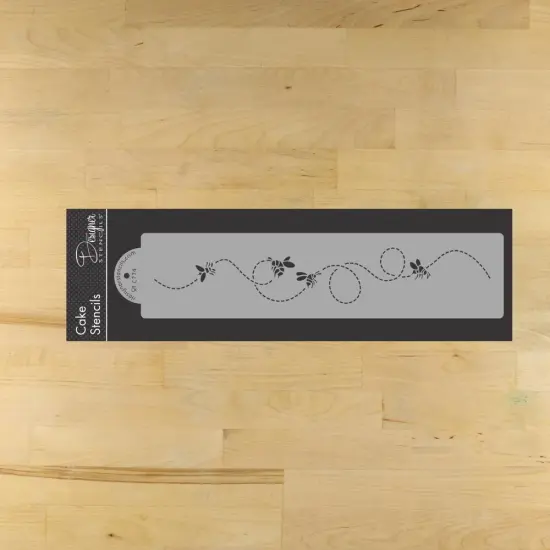 Buzzing Bumble Bees Cake Stencil | C774 by Designer Stencils | Cake Decorating Tools | {1}