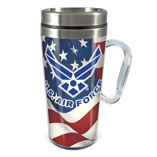 Collections Etc Military Branch Stainless Steel Insulated Travel Mug {2}