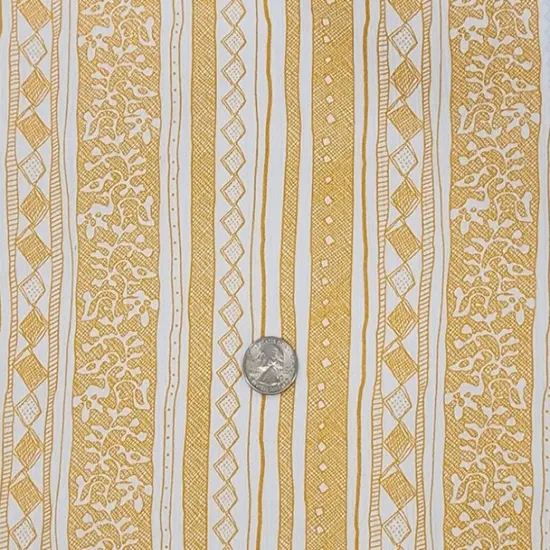 1 Yard Yellow Ivory Rayon Crinkle Apparel Fabric 50/52 inches Width {3}