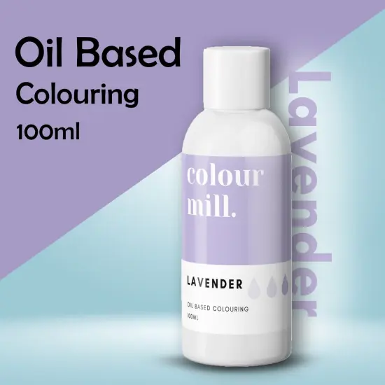 100ml Oil Based Lavender Food Coloring Gel for Cake Decorating and Fondant Vegan Halal {4}