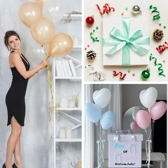 500 Yard Bright Gold Balloon String {4}