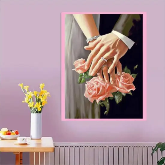 Couple Holding Hands Diamond Painting Kits for Adult Beginner {3}