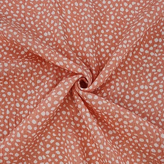 1 Yard Rayon Crinkle Peach or Ivory Woven Fabric, 50/52&Prime; Wide 100% Rayon {3}