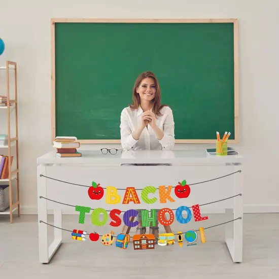 Back to School Banner(Red) {5}