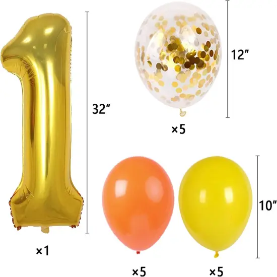 Pumpkin 1st Birthday Banner Autumn Fall First Party Decoration {4}