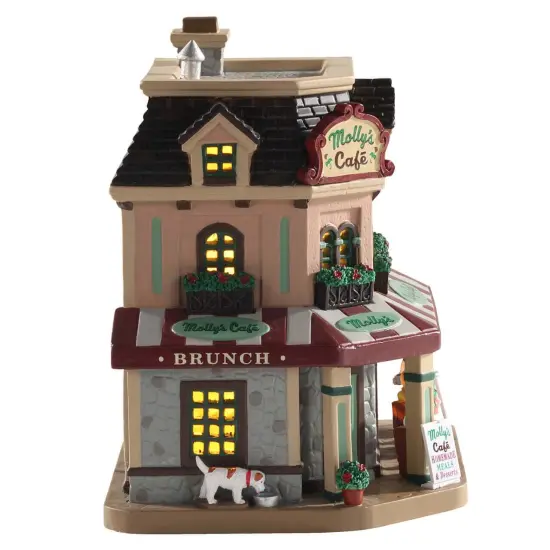 Lemax Molly's Corner Cafe {2}