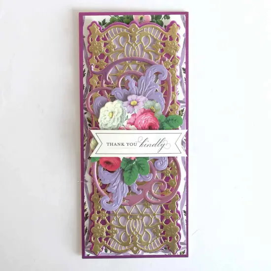 Slimline Matte Foil Cardstock {3}