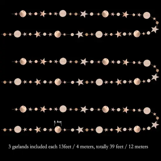 Party Decorations Stars Banner Ceiling Hanging {4}