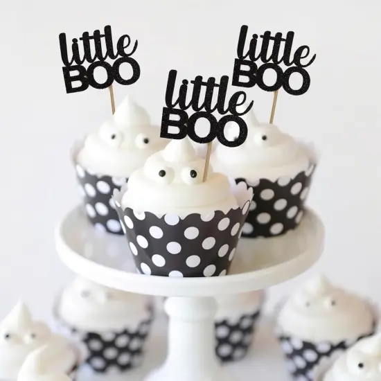 Little Boo Cupcake Toppers {1}