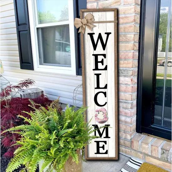 Welcome Sign for Front Porch (12 Pcs) {2}