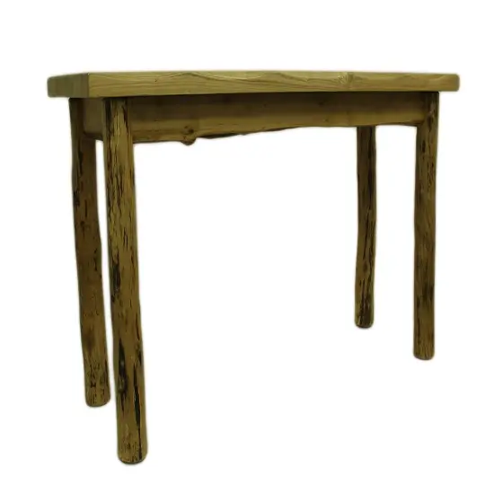 Walking Bear Hand Crafted Rustic Solid Wood Sofa Table 47 in. {3}