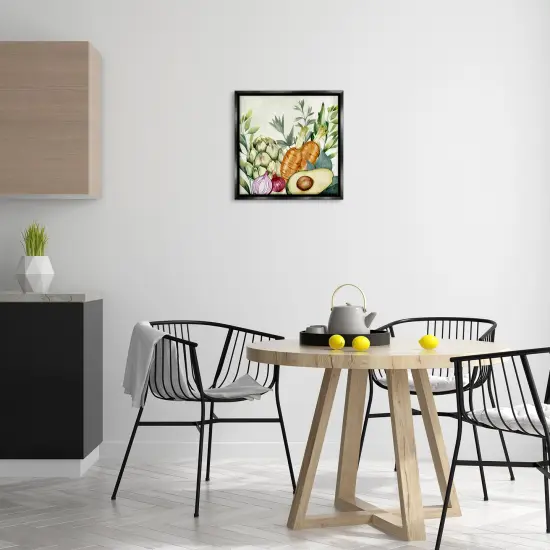 Stupell Industries Organic Vegetable Harvest Floating Frame Design by Kim Allen {2}