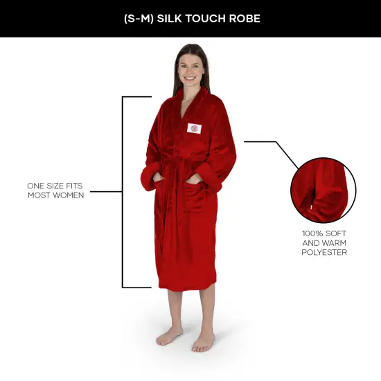 NCAA Ivy League Silk Touch Robe Cornell {5}