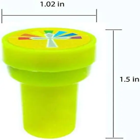 Tiny Mills 24 Pcs He Lives Jesus Stampers for Kids Easter Egg Fillers Basket Stuffers VBS Sunday School Rewards Prizes {5}